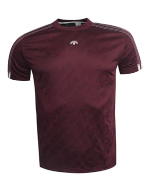 Adidas by Alexander Wang Heren Burgundy T-shirt