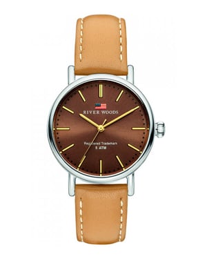 River Woods Oswego dameshorloge Bruin RW340014
