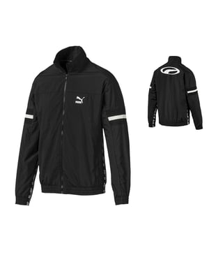 Puma XTG Woven Lange Mouw Zip Up Zwart Heren Track Jacket 595310 01