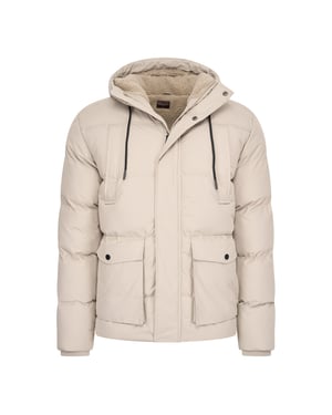 Cappuccino Italia Jas winter Moorland Beige