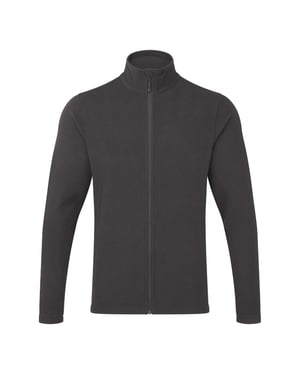 Premier Heren Recyclight Full Zip Fleecejack (Donkergrijs)