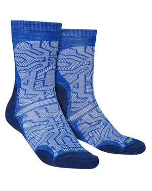 Bridgedale - Heren Wandelsokken Ultralicht Merinowol - Koninklijk Blauw