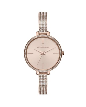 Michael Kors MK3785 Jaryn Crystal Rose Gold Dial dameshorloge