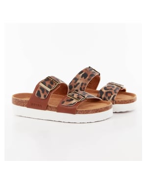 Crocs Kaporal met luipaardprint voor dames