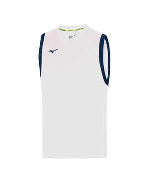 Mizuno Authentic Basketbal Heren Wit Vest
