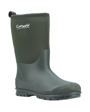 Cotswold Kinder/Kids Hilly Neopreen Wellington Laarzen (Groen)
