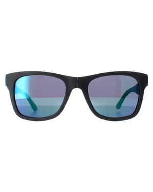 Lacoste L778S 035 opvouwbare zonnebril mat grijs blauw
