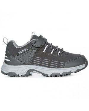 Trespass Kinderen/Kinderen Harrelson Low Cut Wandelende Trainers (Zwart)