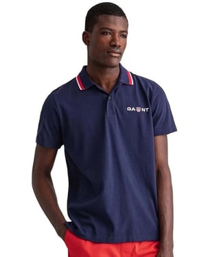 Gant Heren Retro Poloshirt