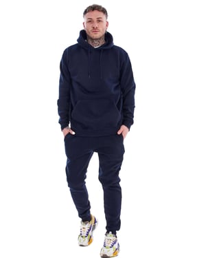 Kruze Heren Pullover Hoodie Tracksuit Set