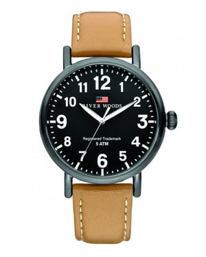 River Woods Delaware herenhorloge Bruin RW420037