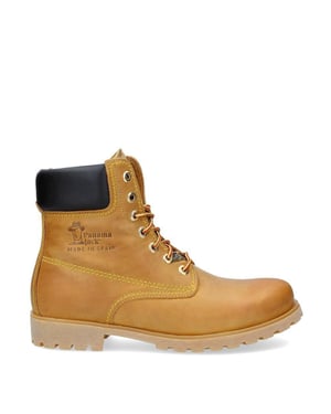 Panama Jack 03 C1 Herenlaarzen Tan Waterdicht Leer Veterschoenen Wandelen Enkel Chukka