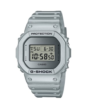 Casio G-shock Heren Zilveren Horloge DW-5600FF-8ER