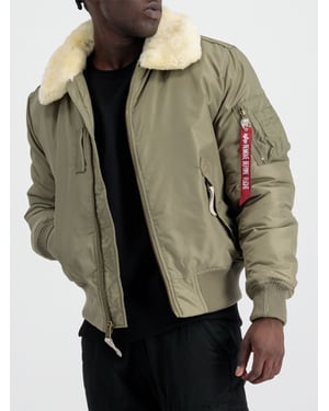 Alpha Industries Heren Injector III Vliegtuigjack in Groen
