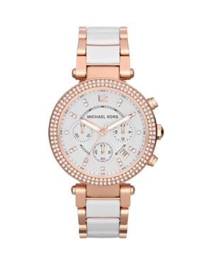 Michael Kors MK5774 Parker Chronograaf Tweekleurig Dameshorloge