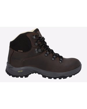 Hi-Tec Ravine Pro Leren Heren Bruine Wandelschoenen
