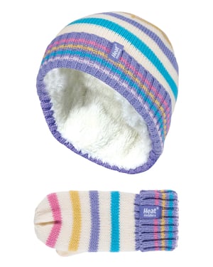 Heat Holders Thermische warme muts en wantenset voor meisjes - CS2P11