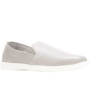 Hush Puppies Dames/dames leren schoenen voor dagelijks gebruik (Grijs)