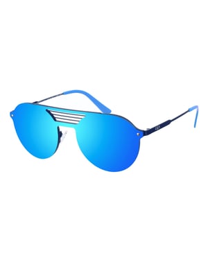 Unisex NIEUW LOURENZO Ovaal Nylon Zonnebril