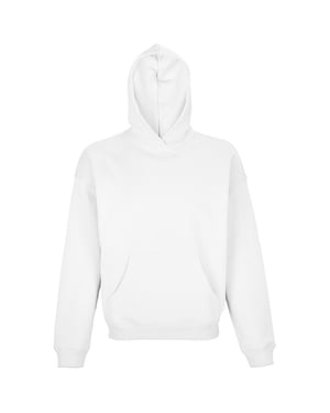 SOLS Unisex Adult Connor Organic Oversized Hoodie (Wit)