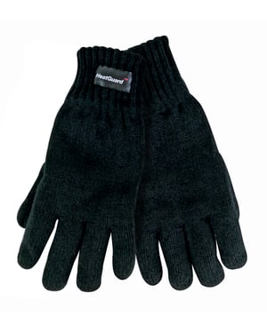 Dunsulate 3m 40 gram thermo winterhandschoenen voor kinderen - Zwart
