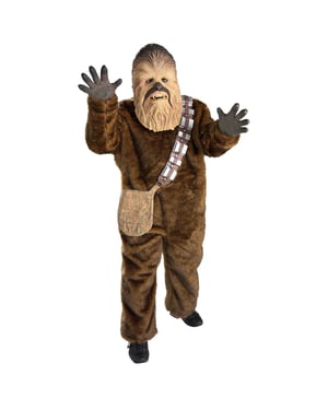 Star Wars Kinderen/Kinderen Super Deluxe Chewbacca Kostuum (Bruin)