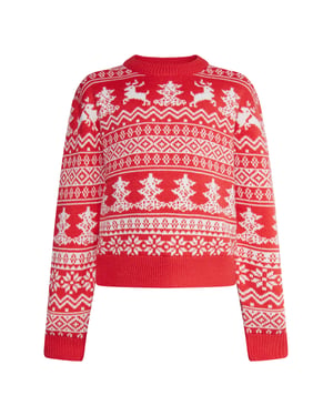 Mo Jumper jongens (kinderen) rood wit