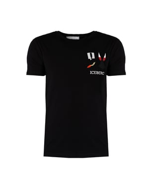 Iceberg T-Shirt Mannen zwart