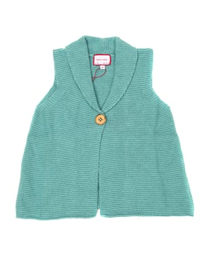 Gebreid vest met reverskraag 17I11901 baby