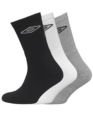 Umbro 3-Pack Herensokken Veelkleurig Schoenvoering