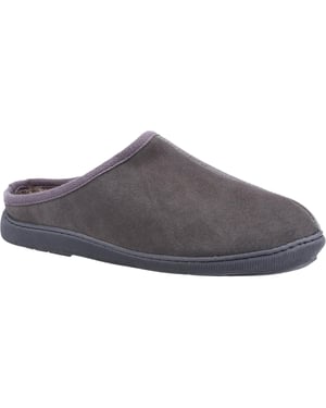 Hush Puppies Herenpantoffels Ashton Suède (Grijs)