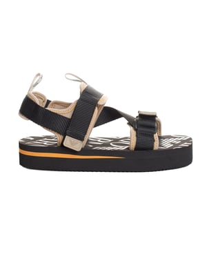 X4P113 heren plateausandalen