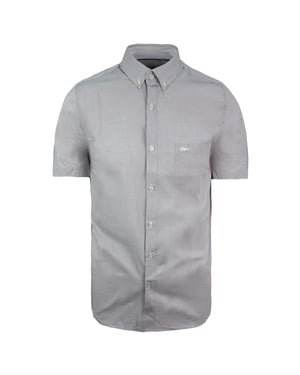 Lacoste Grijs Overhemd, Regular Fit Heren