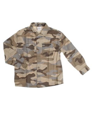 Camouflage overhemd met lange mouwen 478539 jongen
