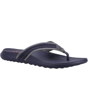HEYDUDE Myers Flip Sport Mode Polyester Heren Sandalen Navy/Navy