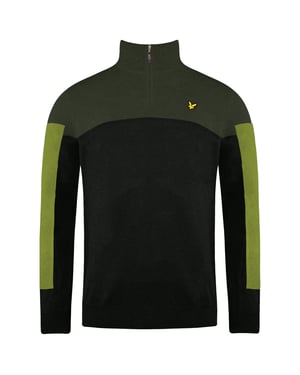 Lyle & Scott Moffat Golf Heren Groene Trui