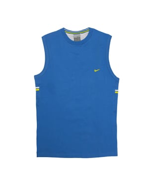 Vintage blauw Nike herenvest