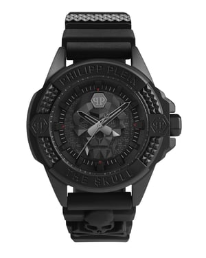 Philipp Plein The $kull Heren Horloge Zwart PWAAA0721