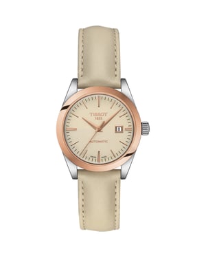 Tissot T-my Lady Dames Beige Horloge T9300074626100