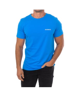 Pupino Herren-Kurzarm-Rundhals-T-Shirt BKK2MTS01