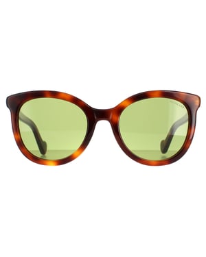 Moncler zonnebril ML0119 52n Dark Havana Green