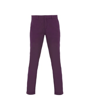 Asquith & Fox Dames/dames Casual Chino Broek (Paars)