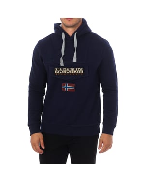 Burgee Wint 2 sweatshirt met verstelbare capuchon NP0A4GJD heren