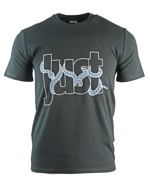 Gewoon Cavalli zwart T-shirt met slangenlogo