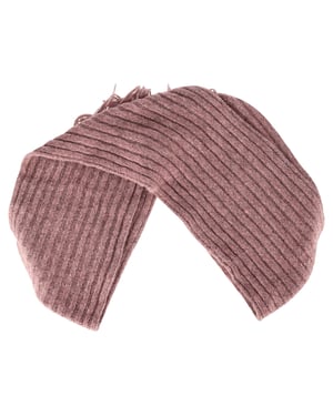 Acne Studios Ribben Brei Sjaal in Roze Wol