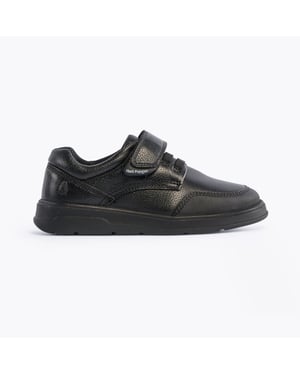 ROWAN Jongens Leren School schoenen Zwart