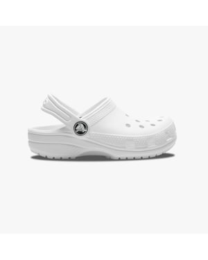 Crocs Kids' Classic Clog Thermoplastische Witte Instappers