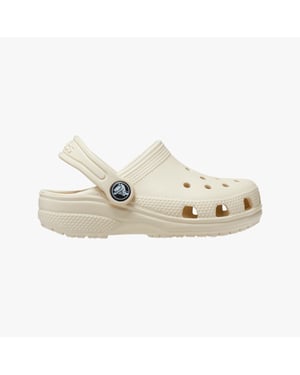 Crocs Toddler Classic Croslite Rubber Bone Loafers