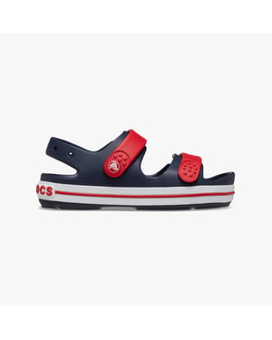 Crocs Crocband Play Thermoplastische Navy/Varsity Rode Sandalen