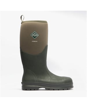 Muck Boots Chore Classic Hi Steel Cap Neopreen Mosgroene Regenlaarzen